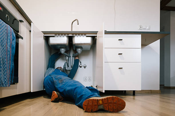 Professional Plumbing technician working in Brooklyn, IN